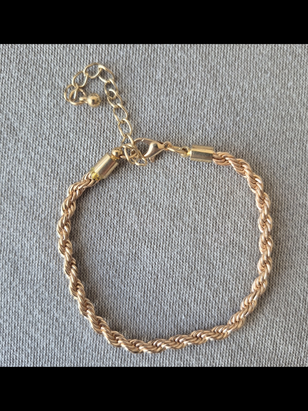 Gold-Tone Rope Chain Bracelet - Women Jewelry